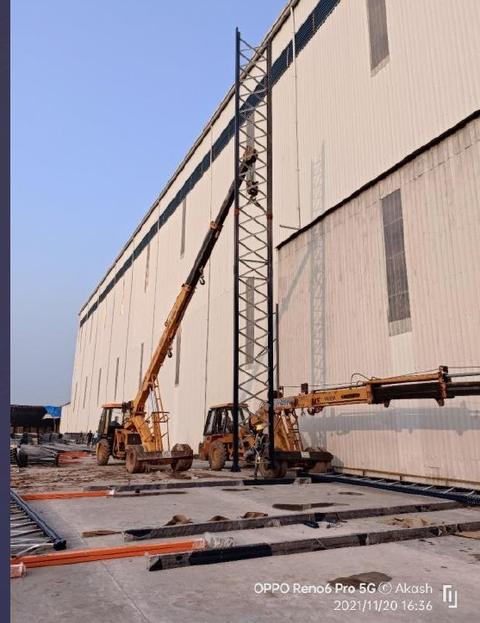 Filatex Bharuch ASRS structure, 2021, photo 1
