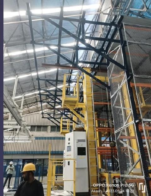 Mahindra Igatpuri ASRS structure, 2022, photo 1