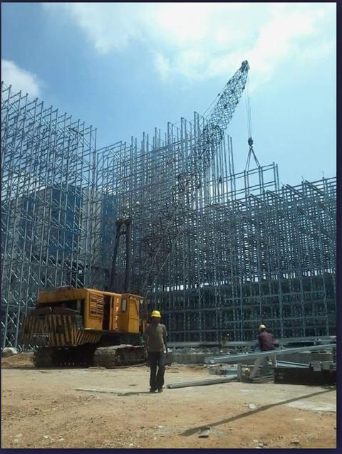 Tamil Nadu Newsprint ASRS structure, 2015, photo 3
